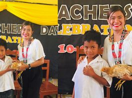 ครูสาวชาวฟิลิปปินส์ ได้ของขวัญสุดพีคจากนักเรียน เป็น ‘ไก่’…ไก่ตัวเป็นๆ เลย!!